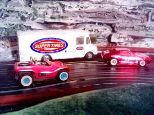 The van was spotted up in the hills.